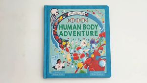 Human Body Adventure Lift The Flap Educational Book To Learn Fun Facts For Kids