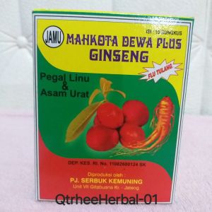 Serbuk MAHKOTA DEWA plus GINSENG