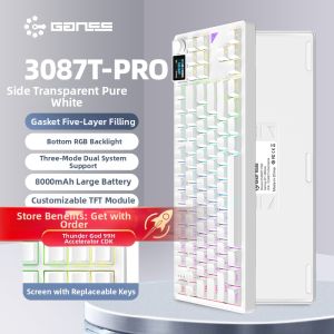 Tri-Mode RGB 87 Key Mechanical Keyboard