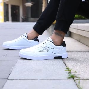 Men sneakers white shoes Korean fashion rubber shoes for men Mens Rubber Sandals Korean Men S Wear - Lazada