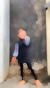 Atasan Wanita Tangan Panjang Motif Salur & Kaos Jumbo Oversize