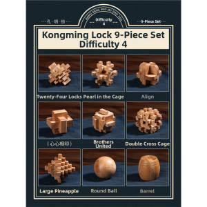 MONLEYTA | Intelligent Puzzle Set for Children and Adults 8-12 Years Old