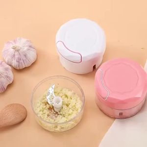 Buyyu Kitchen Mini Garlic Grinder Food Chopper Shredder hand Pull String Processor Kitchen tools