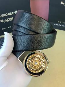 Luck Promoting Genuine Leather Belt Head Layer Cattle Hide