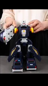 Robot Toys Magnetic Transformation Toys 8 IN 1 Robot Car Multi Jointed Movable Mainan Robot Kid Gift