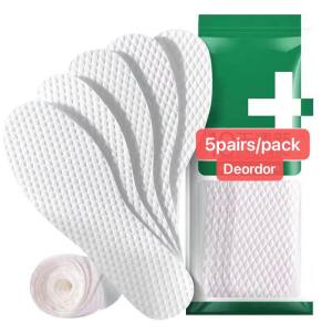 5 Pairs Inserts insoles SIZE 37 only Soft Anti Ador Feet Warmers Disposable Full Foot Insoles