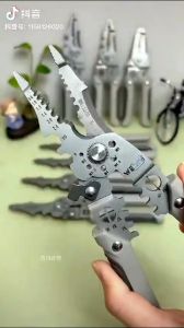 Tang Kupas Kabel Tang Dekrustasi Kabel: Alat Perbaikan Kawat Multifungsi Pemotong Pengupas Kabel Tang Serbaguna