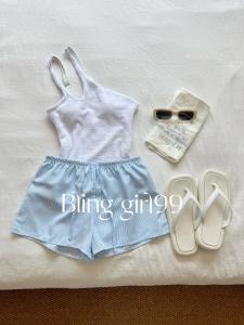 Bộ Đồ Bơi Liền Thân Tam Giác Thời Trang Mùa Xuân Hè Phong Cách Hàn Quốc Đi Biển Suối Nước Nóng Du Lịch Đồ Bơi