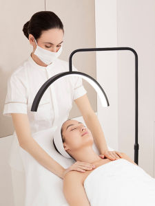 Modern Minimalist LED Beauty Lighting Stand Lamp for Eyebrow Embroidery And False Eyelash Highlighting Professional Salon Use