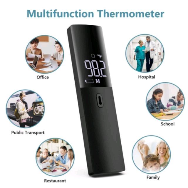 MEDICAL GRADE INFRARED THERMOMETER SMART SENSOR model BBlove AET R1F1