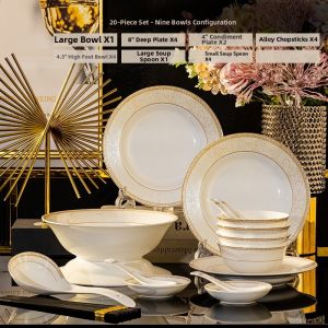 Luxury Ceramic Tableware Set