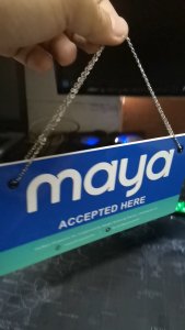 MAYA DOOR BANNER 7.8X3.7