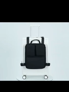 Expandable Travel Bag: External Straps Large Capacity - Foldable Luggage Attachment for Easy Storage