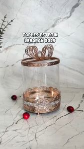 [Nitaranz] Toples Kaca Estetik Serbaguna Bahan Stainless Steel Import