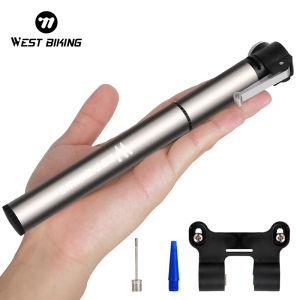 WEST BIKING Bike Pump 120PSI Portable Bicycle Pump Schrader&Presta Valve Bike Tire Inflator Hand Pump MTB Road Bike Accessories