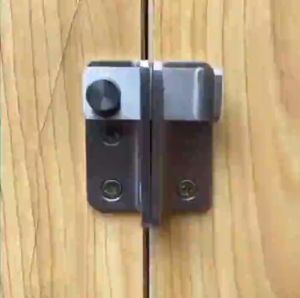 Stainless Steel Safety Hasp Door Lock | Durable Door Latch for Bathroom Bedroom Cabinet and Sliding Doors Mr hardware