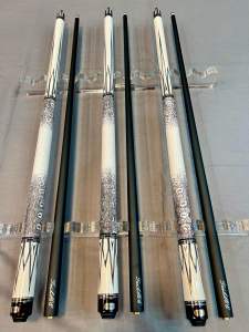 Gậy Tailei hoạ tiết da kì đà  - Tẩy: nhiều lớp kích thước khoảng 11.5-12mm có thể tư vấn chơi lỗ và lip được vì có ốc tăng chỉnh trọng lượng ở chuôi gậy