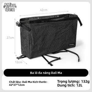 HIKEMAN | Túi Đeo Lưng Đa Năng Ngoài Trời cho Lưu Trữ Dụng Cụ và Lều