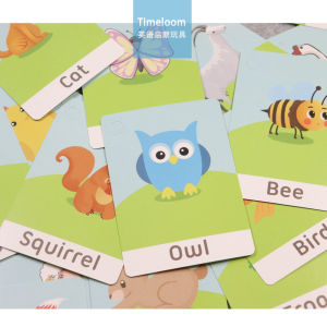 Early Education Flashcards Animal Occupation Fruit Traffic Weather Cross-Border English Enlightenment Teaching Aids Toy Cards