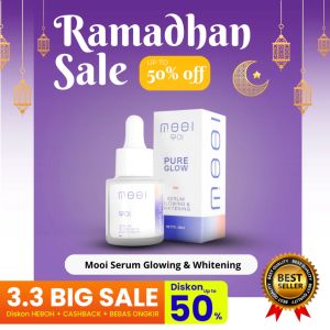 Serum MOOI pure Glow 20ml -SERUM korea pencerah wajah 100% Original