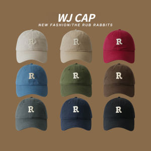 【WJ】Baseball cap South Koreas Show a small face versatile hat sunscreen Korean version cap soft top
