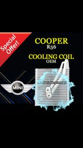 MINI COOPER R56 OEM NEW COOLING COIL/ EVAPORATOR (CAR AIRCOND SYSTEM) BAWAH DASHBOARD