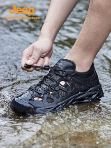 Jeep Outdoor Sports Casual Shoes for Men New Model Beach Shoes Anti-Slip Wear-Resistant Breathable Quick-Dry Lightweight Shoes