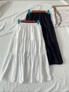 Chân Váy MiDi 3 tầng bèo chất liệu voan nhẹ nhàng bồng bềnh LCXV72