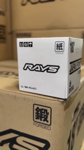 RAYS Official Wheel Package Tissue Box Premium Box Tissue Car Home Office Japan