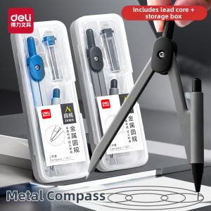deli | Exam Suitable Drawing Design Tools Metal Compass Kit