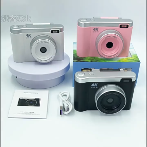 4K Selfie Camera | 75MP 8X Zoom | 270° Flip Screen | Free Card Reader | Lightweight for Students/Travel | SG Stock