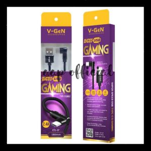 Kabel Data Gaming Super Speed Type-C V-GEN Fast Charging