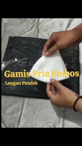 Jubah Embos Harimau Benggala Gamis Pria Lengan Pendek Dewasa