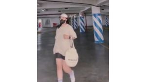 Tas Totebag Bulat Wanita Full Puring Resleting