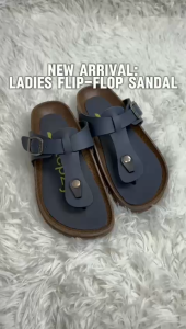 [NEW] STEPZY Women Sandal Flip-Flop  Kasut Perempuan  拖鞋女装 L26-706 (Navy Brown)