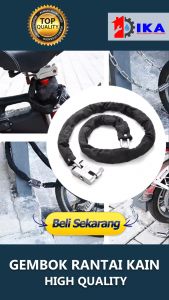 Camel Gembok Rantai Pengaman Lapis Kain Serbaguna / Motor / Pagar / Pintu Murah Awet-1PCS / Gembok rantai - gembok sepeda motor pagar gudang lapis kain kuat tahan lama / Gembok Rantai Motor Gembok Motor Sepeda Pagar Lapis Kain