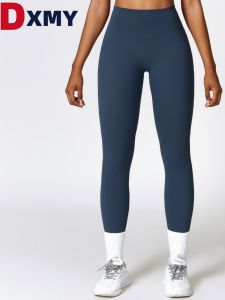 High-Waist Yoga Pants Womens Fitness Running Tights Ultra-Skinny Quick-Dry Breathable Abs Slimming Butt Lifting Long Pants