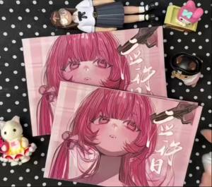 New Product Promise Day Character Sticker Book Sticker Book Whole Thick Japanese-style Ancient Sticker Book Decoration Material