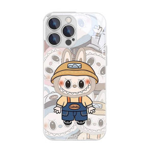 Case For Samsung Galaxy S24Ultra S23Ultra S22Ultra S23FE Metal paint frame Liquid glass backplate Phone Casing For A55 A34 【LABU 】Shockproof Lensprotect CoupleCasing