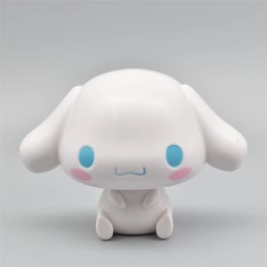 ชุดตกแต่งเค้กวันเกิดสุนัขหูใหญ่สีขาวพร้อมลูกแมวและกาวตกแต่ง ชุดตกแต่งวันเกิด ชุดวันเกิดสำหรับเด็กผู้หญิง