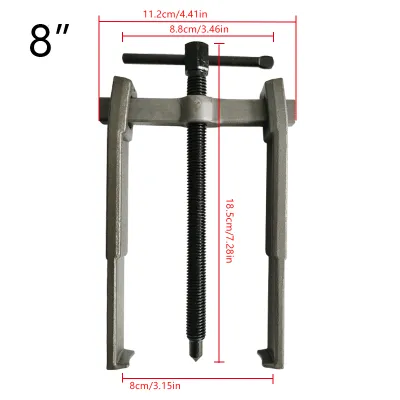 1 Pack 3/4/6/8 Inch 2-Jaw Puller Bearing Removal Tool Convenient Small Plug-In Bearing Puller Special Automotive Repair Tool