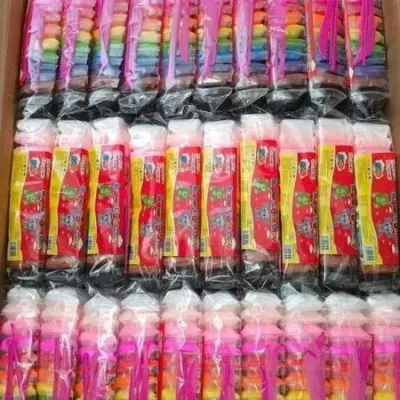 Mainan Edukasi Anak Slime Dough Clay Polymer Jumbo 12 Warna 70g Isi 12pcs