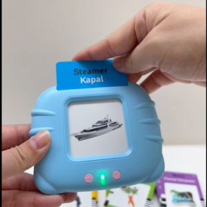 REDFIRE TOYS MAINAN EDUKASI EARLY LEARNING MESIN BELAJAR INGGRIS INDONESIA 224 KARTU flash card reading