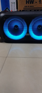 BRODU BTS-1709 6.5 inch subwoofer with AUX input microphone USB slot radio FM wireless features
