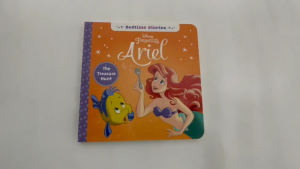 Disney Princess Ariel Bedtime Stories Board Book For Kids (Todder)