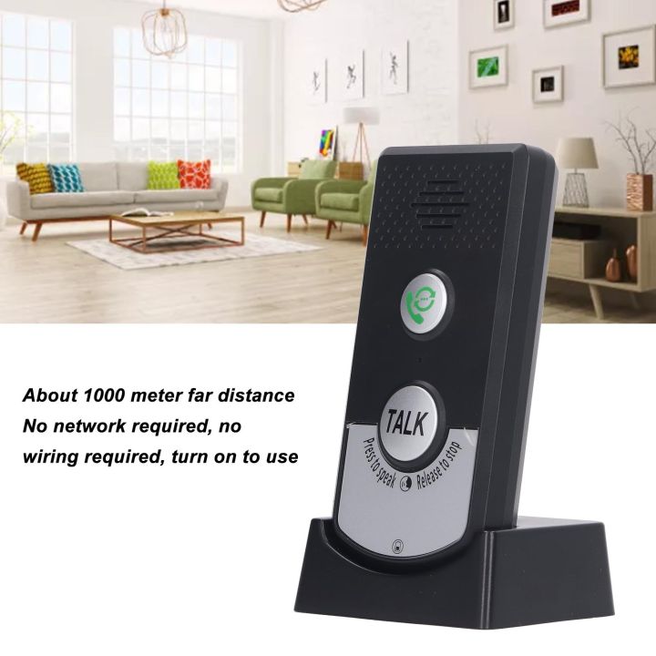 2 Way Voice Intecom Supe Long Ange Intecom Doobell