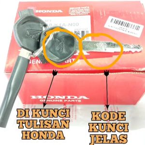 KUNCI KONTAK SET ASLI ORIGINAL HONDA AHM K1A STOP KONTAK GENIO BEAT SPORTY STREET DELUXE LED SCOOPY NEW ESAF