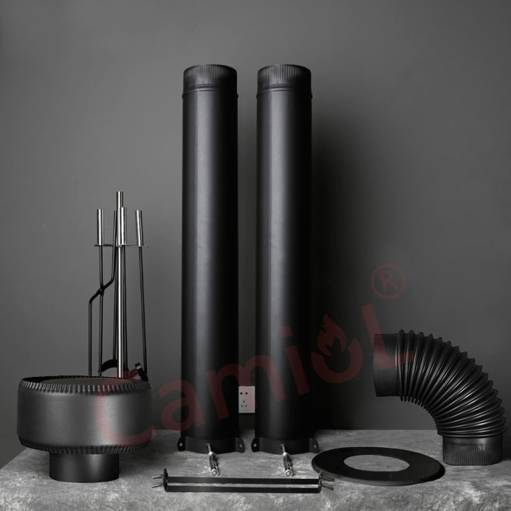 Fireplace Real Fire Wood Burning Fireplace Installation Accessories