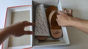 Sandal Pria PU Suede Anti Jebol Kuat Casual Sendal Jepit Cowok Distro Kasual Awet