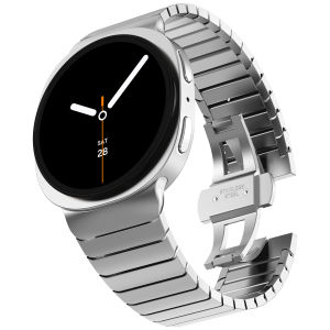 No Gaps Titanium Band for Samsung Galaxy Watch 8 Classic 46 44 40mm Stainless Steel for Galaxy Watch Ultra 2025 Butterfly clasp